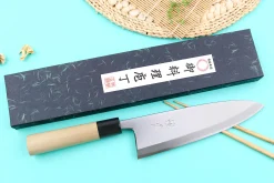 Couteau deba 21cm japonais artisanal Tsunehisa WS2