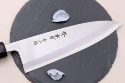 Couteau deba 18cm japonais artisanal Sakai Takayuki Aoniko