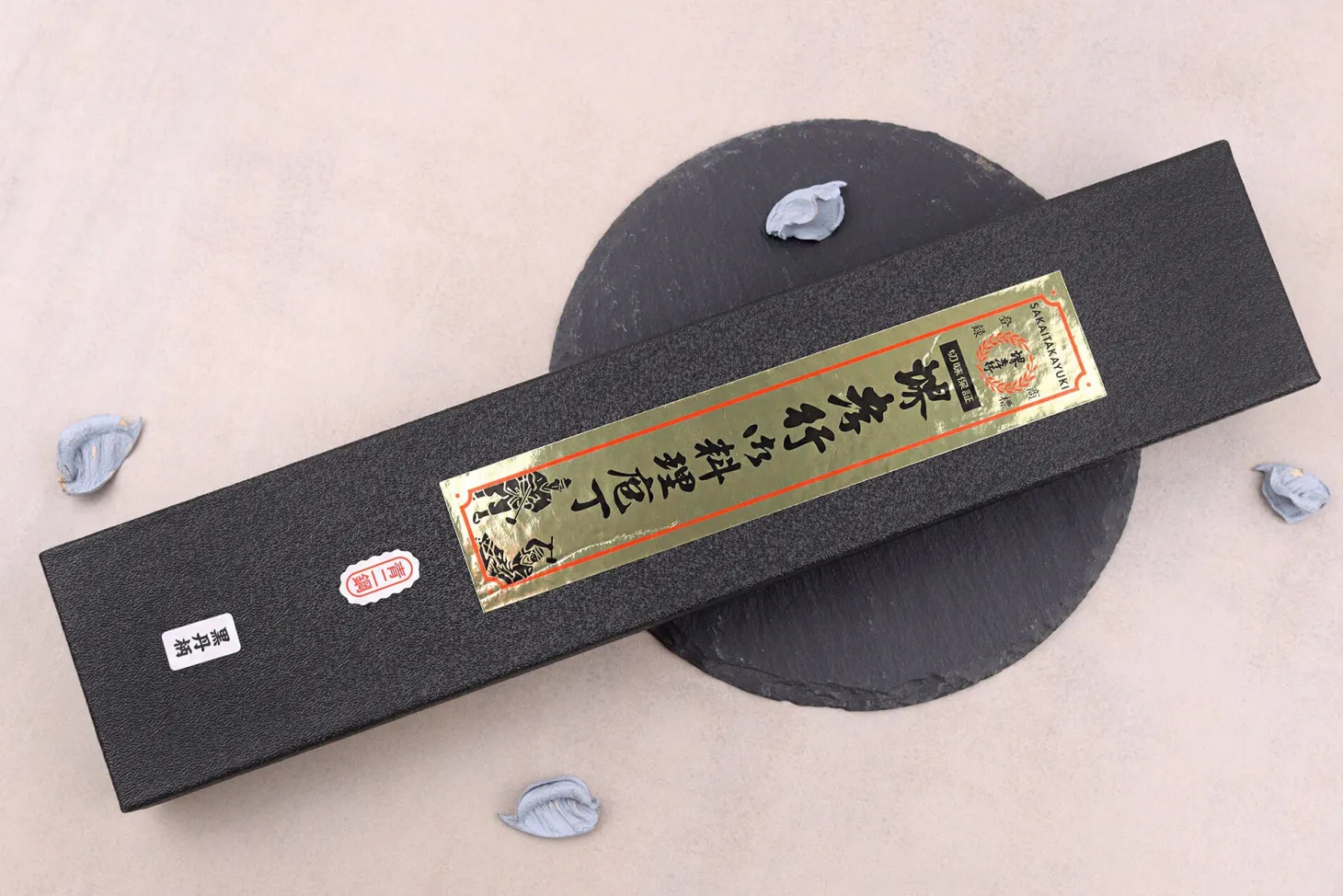 Couteau deba 18cm japonais artisanal Sakai Takayuki Aoniko
