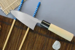 Couteau deba japonais artisanal Yoshihiro Jyosaku White 2 steel
