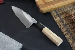 Couteau deba japonais artisanal Kagekiyo Utage White Steel 2 12cm