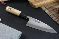 Couteau deba japonais artisanal Kagekiyo Utage White Steel 2 12cm