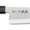 Couteau deba japonais Kai Seki Magoroku Kinju acier 1K6 biseauté