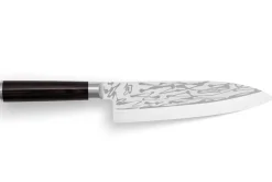 Couteau Deba japonais KAI Shun Pro Sho 21cm tranchant asymétrique