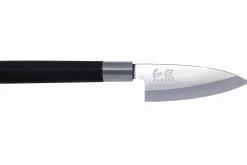 Couteau Deba japonais KAI Wasabi Black lame 10.5cm