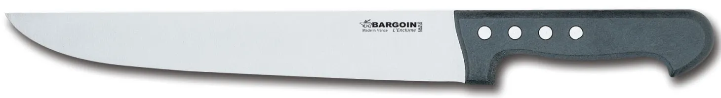Couteau de boucher 30cm Classic 4 rivets Bargoin