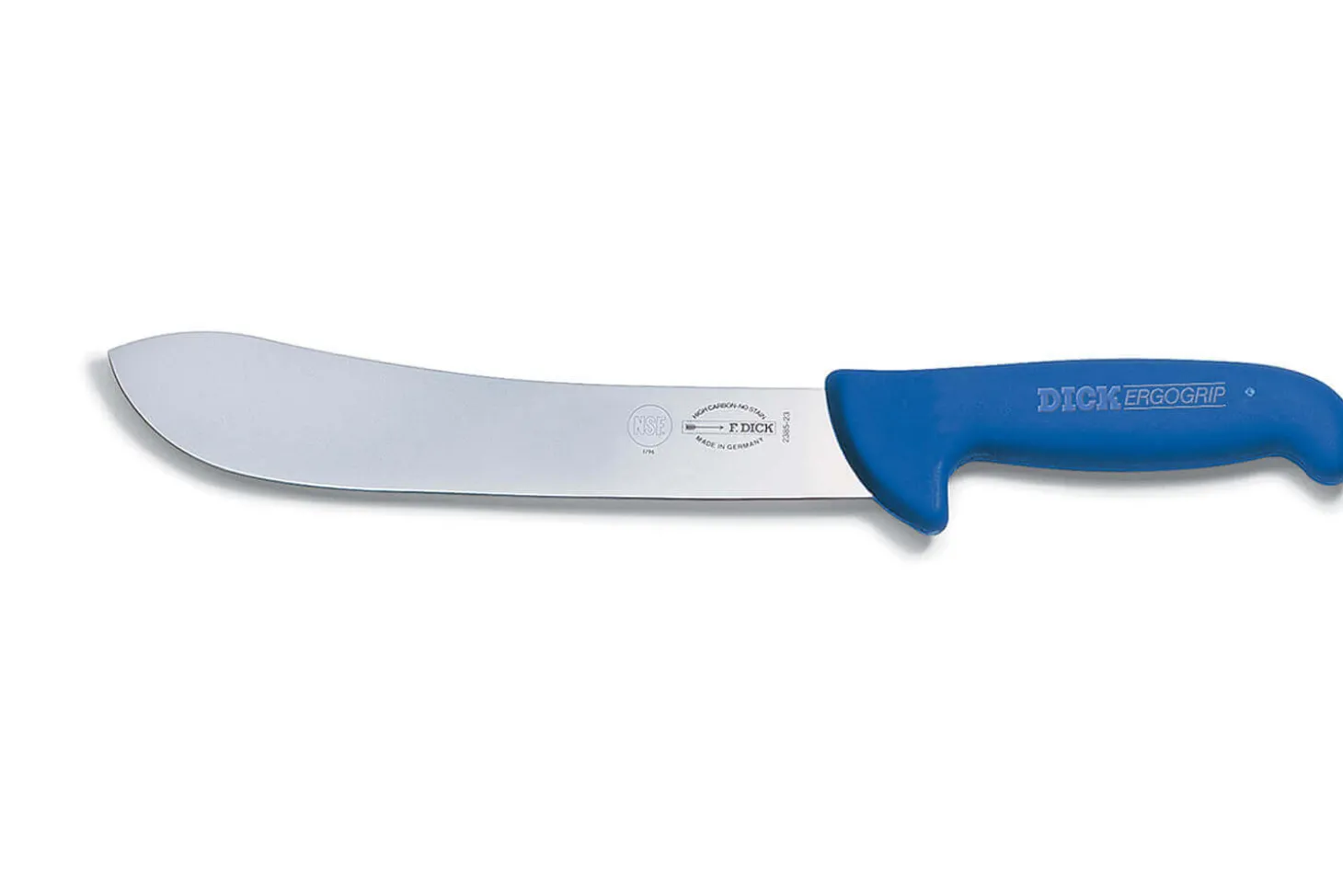 Couteau de boucher Dick Ergogrip pointe large manche bleu