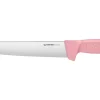 Couteau de boucher Fischer Creative Chef 23cm manche surmoulé rose