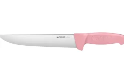 Couteau de boucher Fischer Creative Chef 23cm manche surmoulé rose