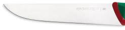 Couteau de boucher professionnel SANELLI Premana lame 27cm manche vert