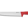 Couteau de boucher professionnel Fischer HACCP 30cm manche rouge