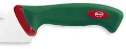 Couteau de boucher professionnel SANELLI Premana lame 33cm manche vert