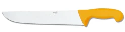 Couteau de boucher professionnel Déglon Profil lame 30cm - manche jaune