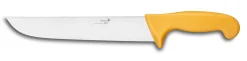 Couteau de boucher professionnel Déglon Profil lame 25cm - manche jaune