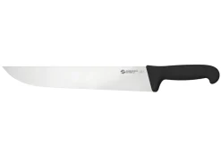 Couteau de boucher professionnel Ambrogio Sanelli Supra noir