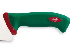 Couteau de boucher professionnel Sanelli Premana lame large 24cm manche vert