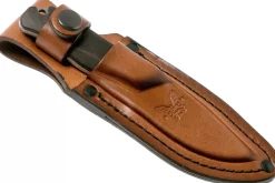 Couteau de chasse Benchmade Hidden Canyon Hunter 15017 lame 7cm manche bois + étui en cuir