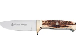 Couteau de chasse Puma IP Elk Hunter Stag 304410 lame 10,4cm manche bois de cerf + étui en cuir