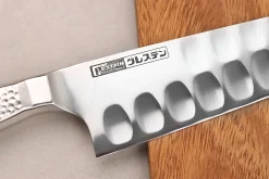 Couteau de chef alvéolé japonais Glestain Home Series 19cm