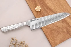 Couteau de chef alvéolé japonais Glestain Home Series 19cm