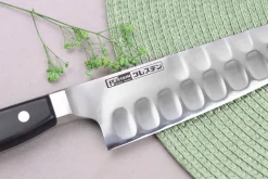 Couteau de chef alvéolé japonais Glestain K series 21cm