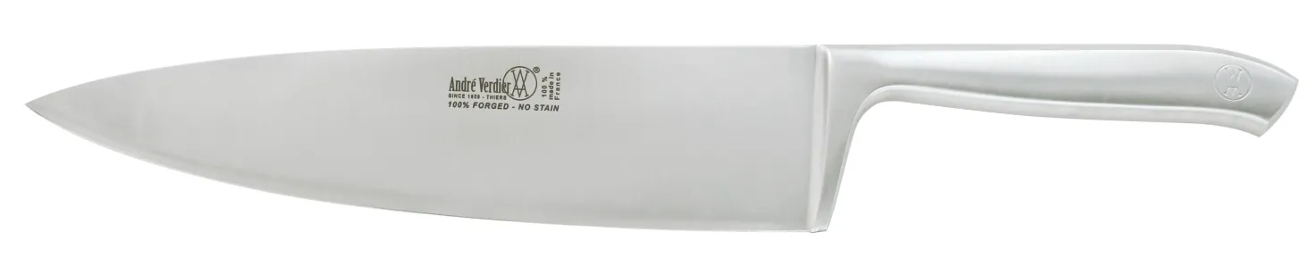 Couteau de chef André Verdier acier inox monobloc 100% forgé 21cm