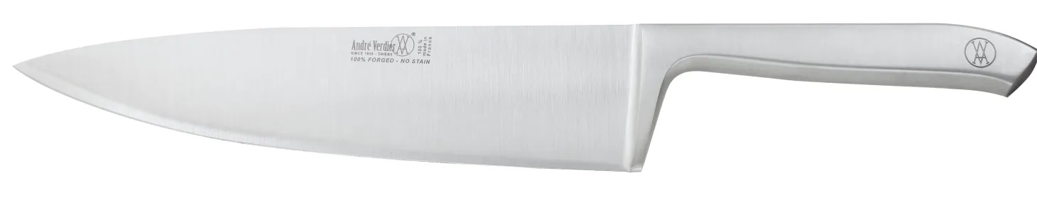 Couteau de chef André Verdier acier inox monobloc 100% forgé 15cm