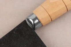 Couteau de chef chinois artisanal japonais 17cm Hatsukokoro Sentan Kurouchi Migaki en érable