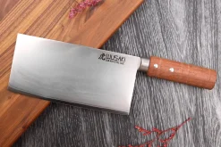 Couteau de chef chinois 17,5cm Wusaki Padouk San Mai