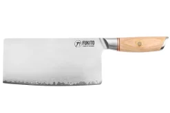 Couteau de chef chinois Fukito Pakka San Mai 19cm