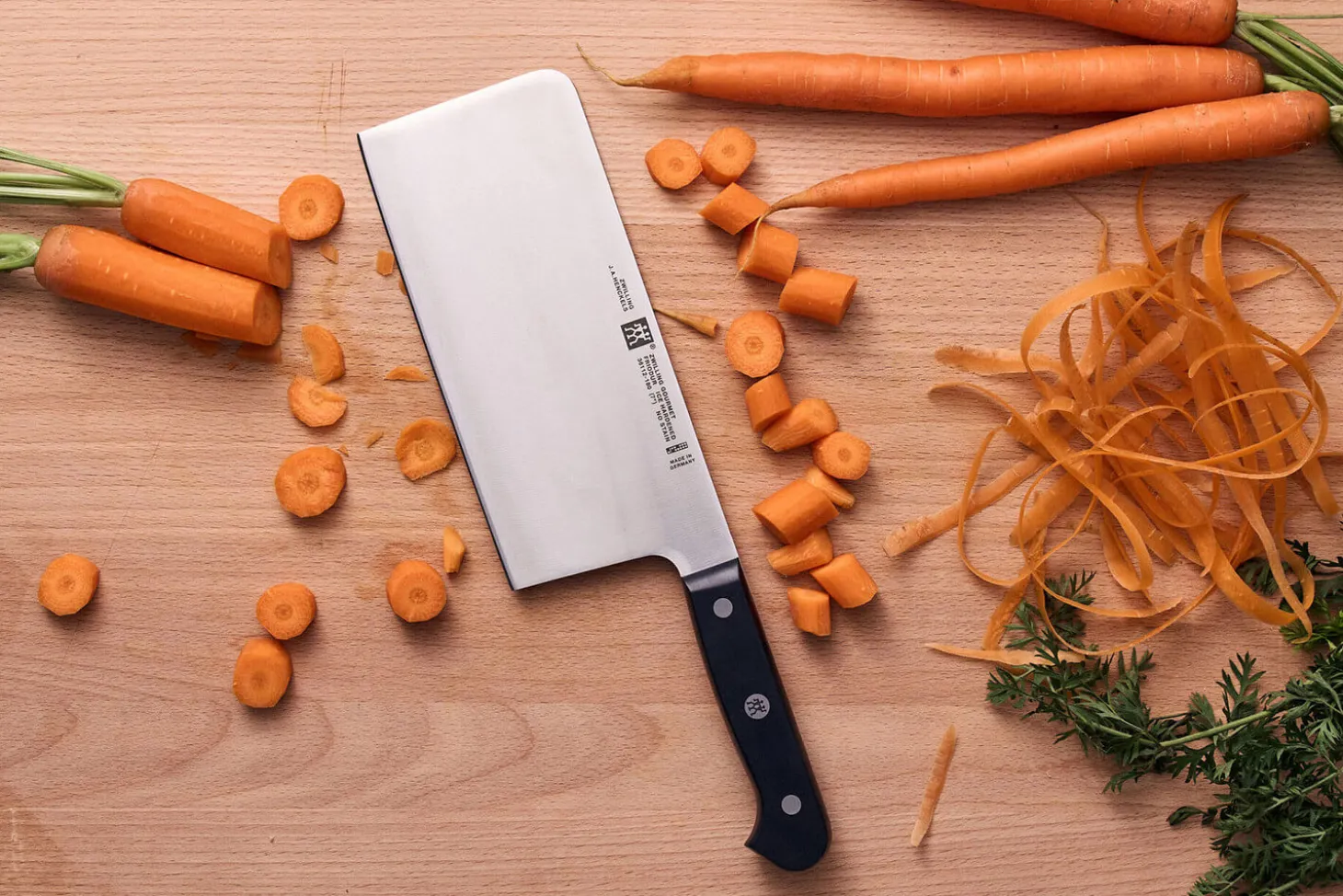 Couteau de chef chinois ZWILLING Gourmet 18cm manche riveté
