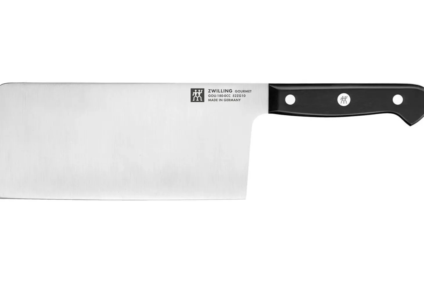 Couteau de chef chinois ZWILLING Gourmet 18cm manche riveté