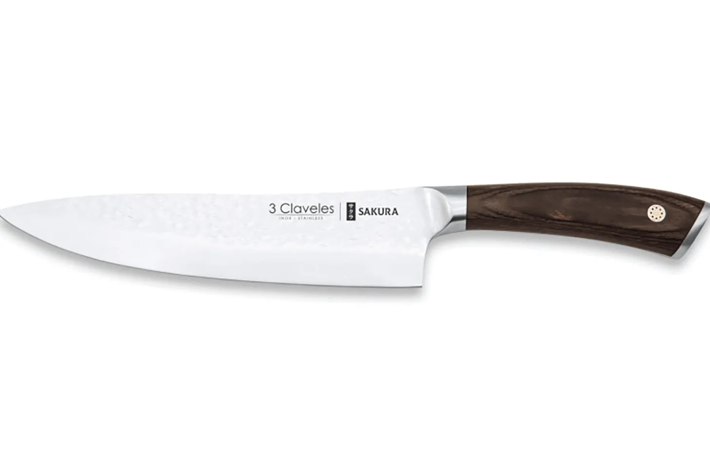 Couteau de chef 3 Claveles Sakura manche pakka 20cm
