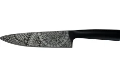 Couteau de chef 20cm Homey's by Schiffmacher manche en inox noir
