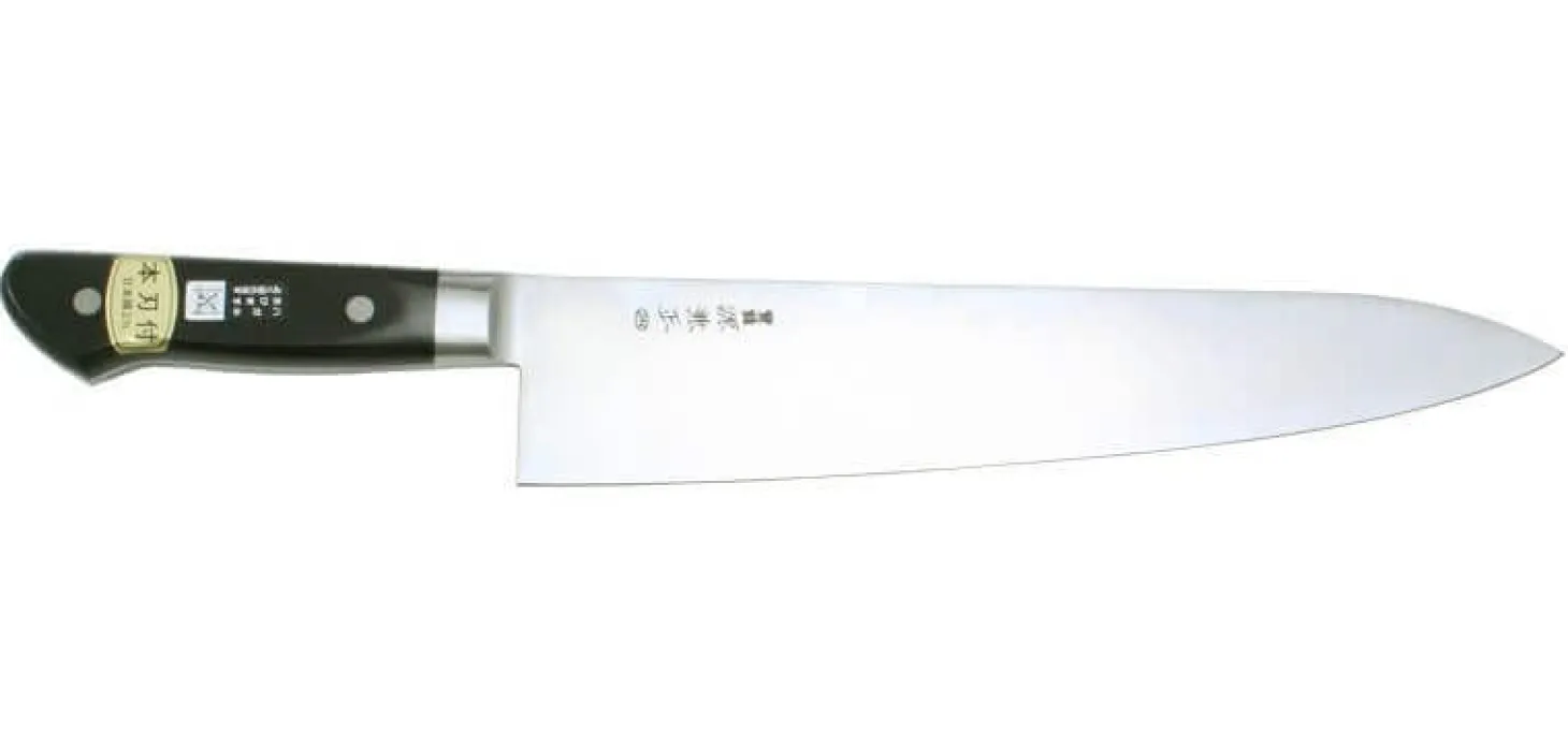 Couteau de chef 27cm Japan Kanetsune acier carbone 2N