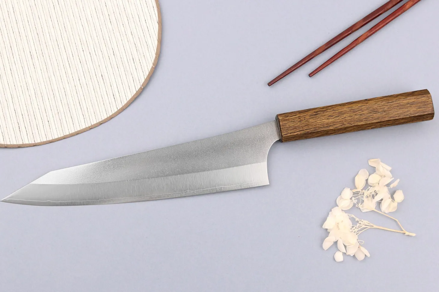 Couteau de chef 21cm japonais artisanal Yu Kurosaki Gekko San Maï