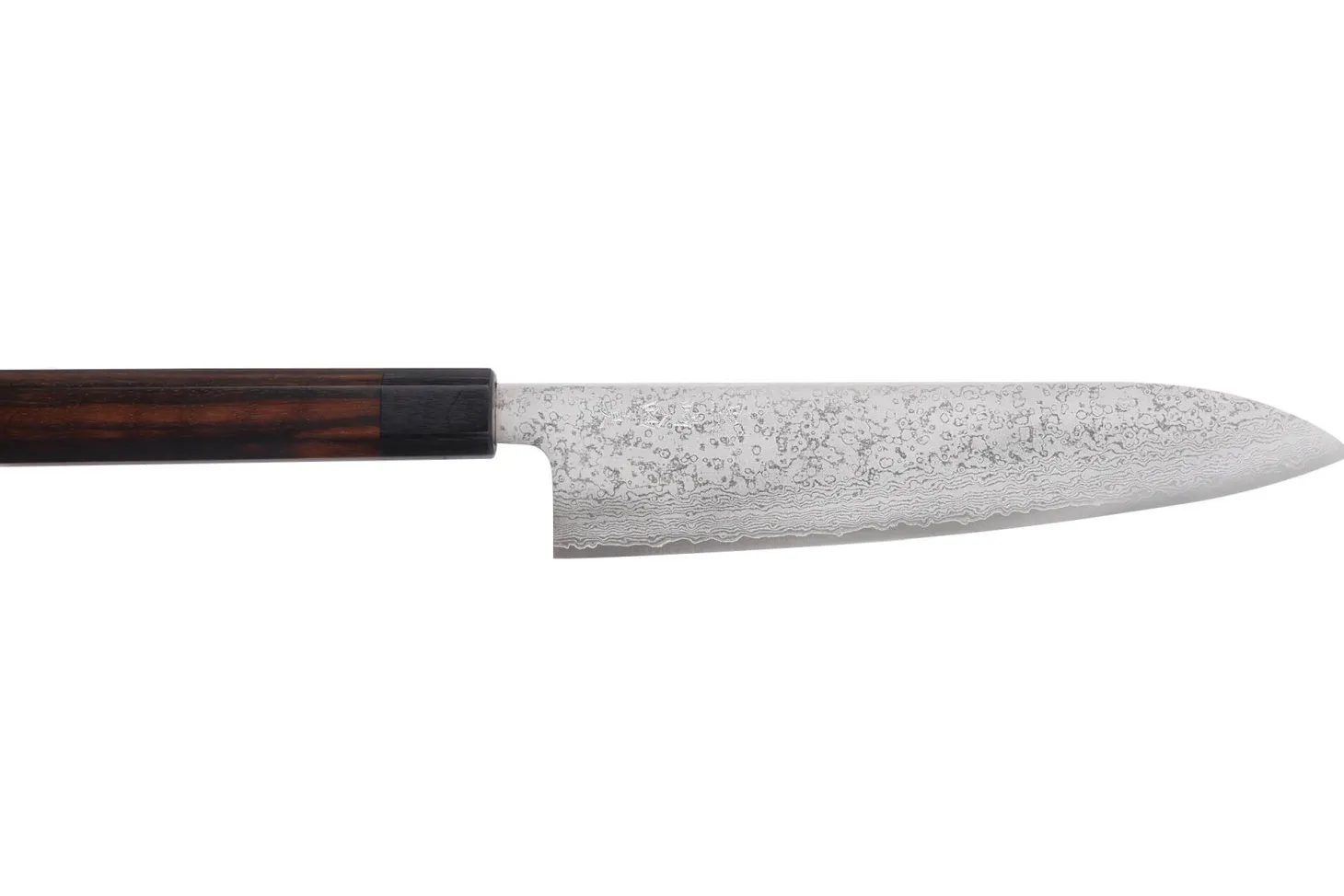 Couteau de chef 21cm japonais artisanal Makoto Kurosaki VG7 Damas