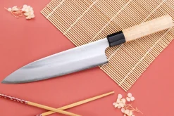 Couteau de chef 21cm japonais artisanal Naoki Mazaki WS2 poli