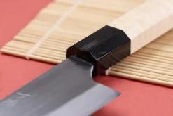 Couteau de chef 18cm japonais artisanal Naoki Mazaki WS2 poli