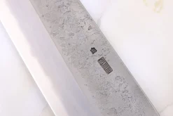 Couteau de chef 24cm japonais artisanal Sakai Kikumori Kikuzuki Rin