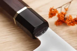 Couteau de chef 21cm japonais artisanal Sukenari SG2 damas