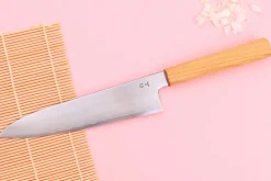 Couteau de chef 21cm japonais artisanal Kagekiyo Sakura Ginsan