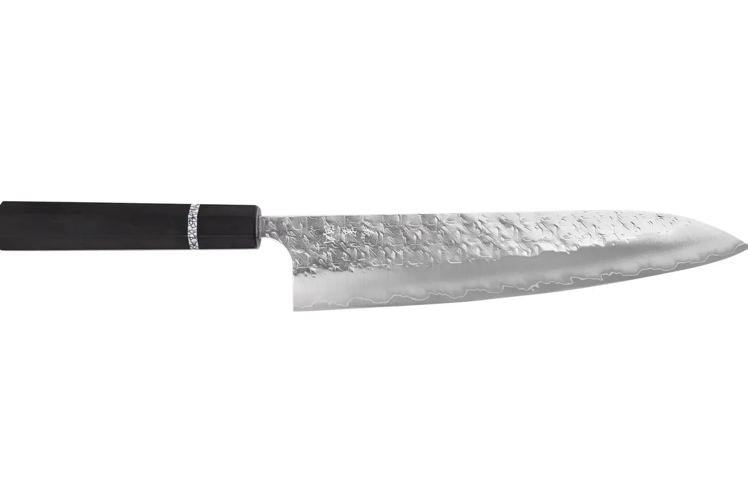 Couteau de chef 24cm japonais artisanal Yoshimi Kato Hyo SG2