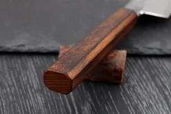 Couteau de chef 21cm japonais artisanal Hado Kirisame Shirogami