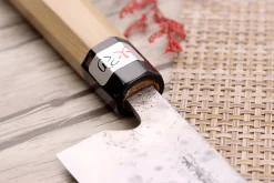 Couteau de chef 21cm japonais artisanal Fujiwara Maboroshi manche en magnolia