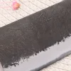 Couteau de chef 21cm japonais artisanal Hinoura Mutsumi Ajikataya Black Nashiji