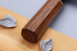 Couteau de chef 18cm japonais artisanal Yuzo Black Nashiji