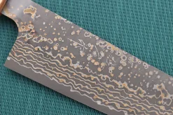 Couteau de chef 18cm japonais artisanal Takeshi Saji VG10 Gold