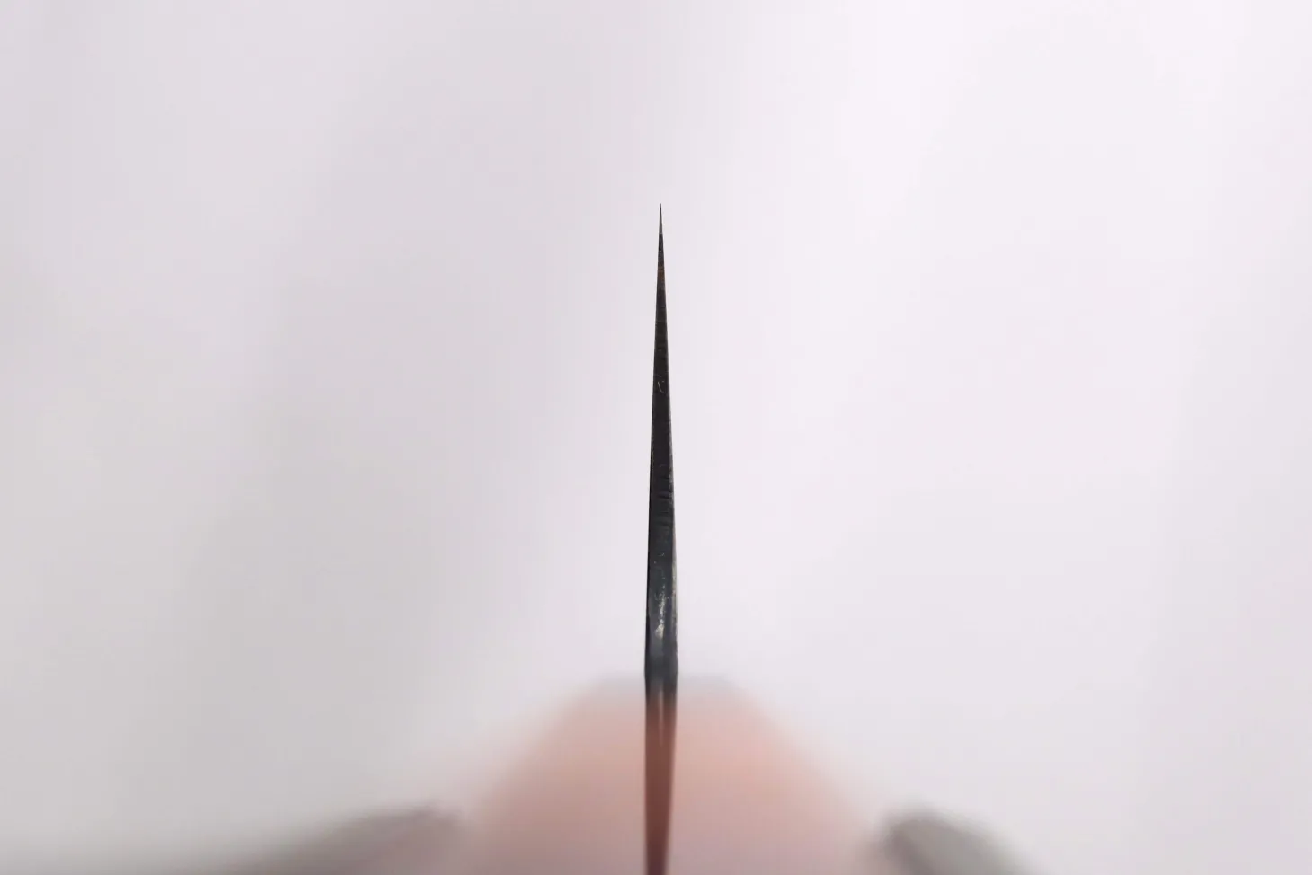 Couteau de chef 21cm japonais artisanal Kisuke Manaka Enn en cognassier avec 2 anneaux