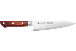 Couteau de chef 18cm japonais Satake Cutlery Brown Pakkawood